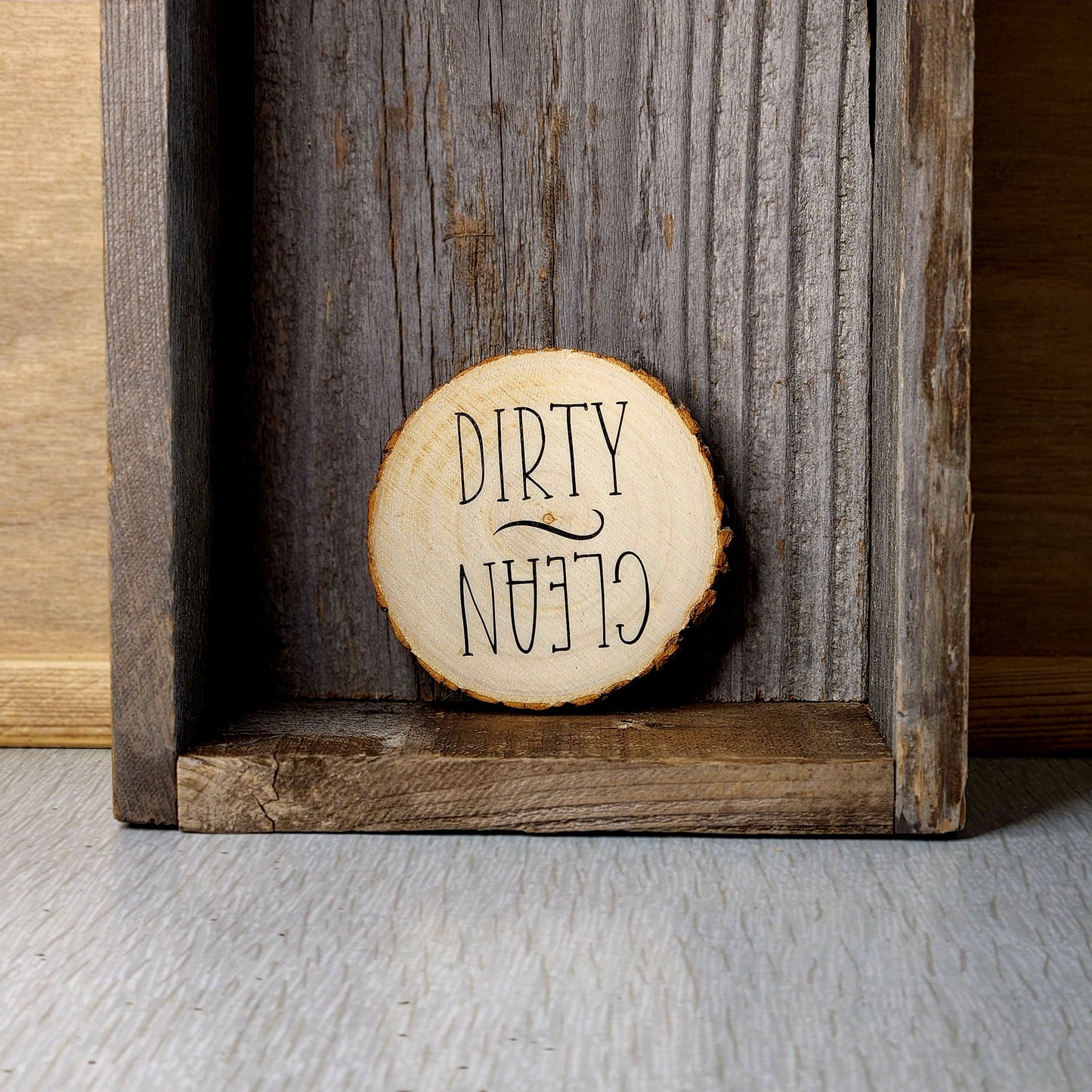 Wooden Tree Trunk Magnets - Variety