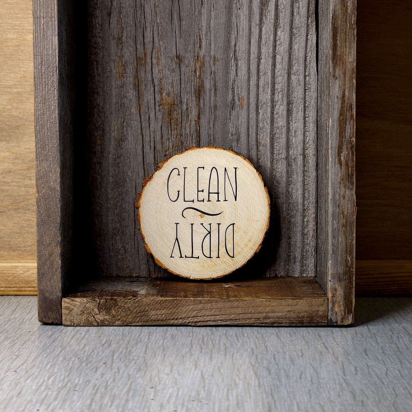 Wooden Tree Trunk Magnets - Variety