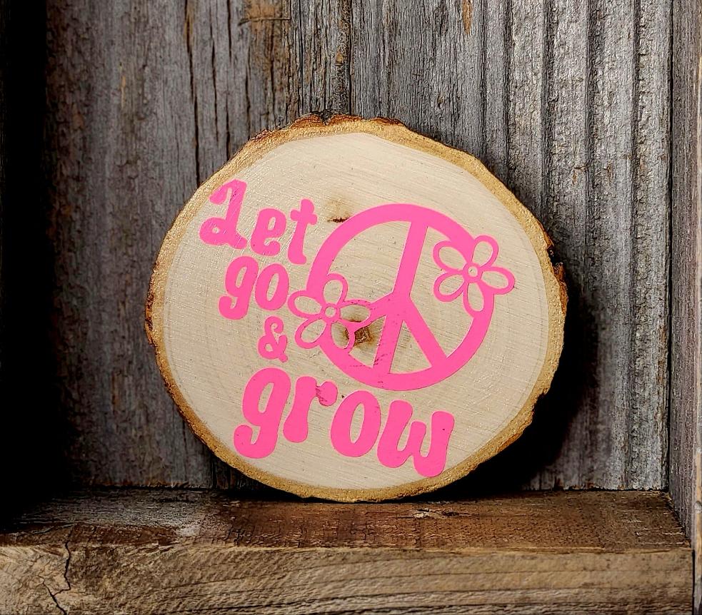 Wooden Tree Trunk Magnets - Variety