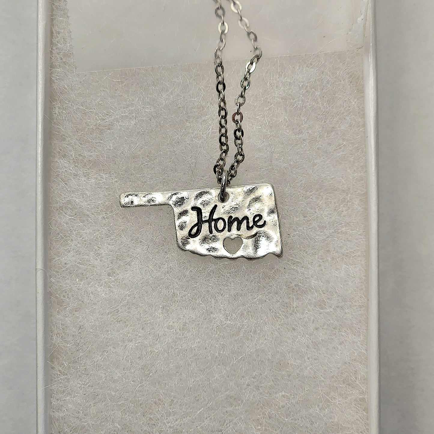 Oklahoma "Home" Necklace
