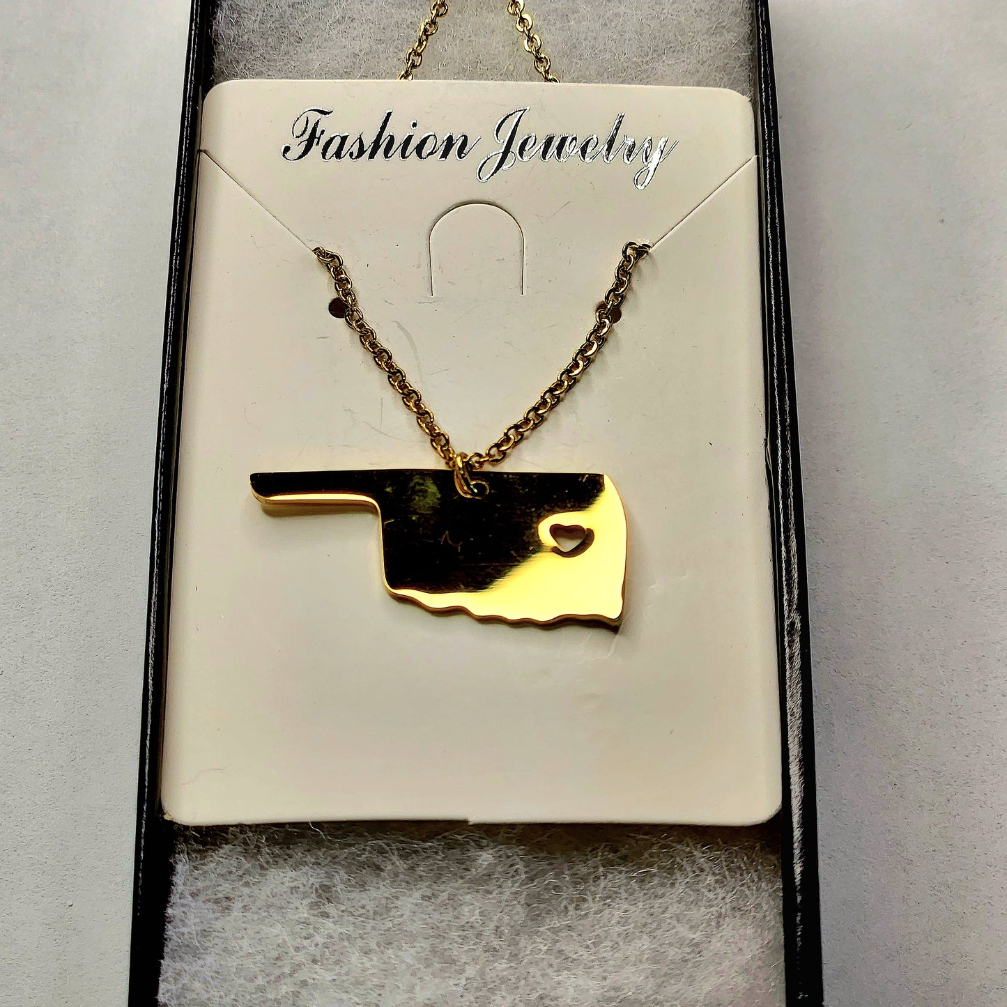 Oklahoma State Necklace