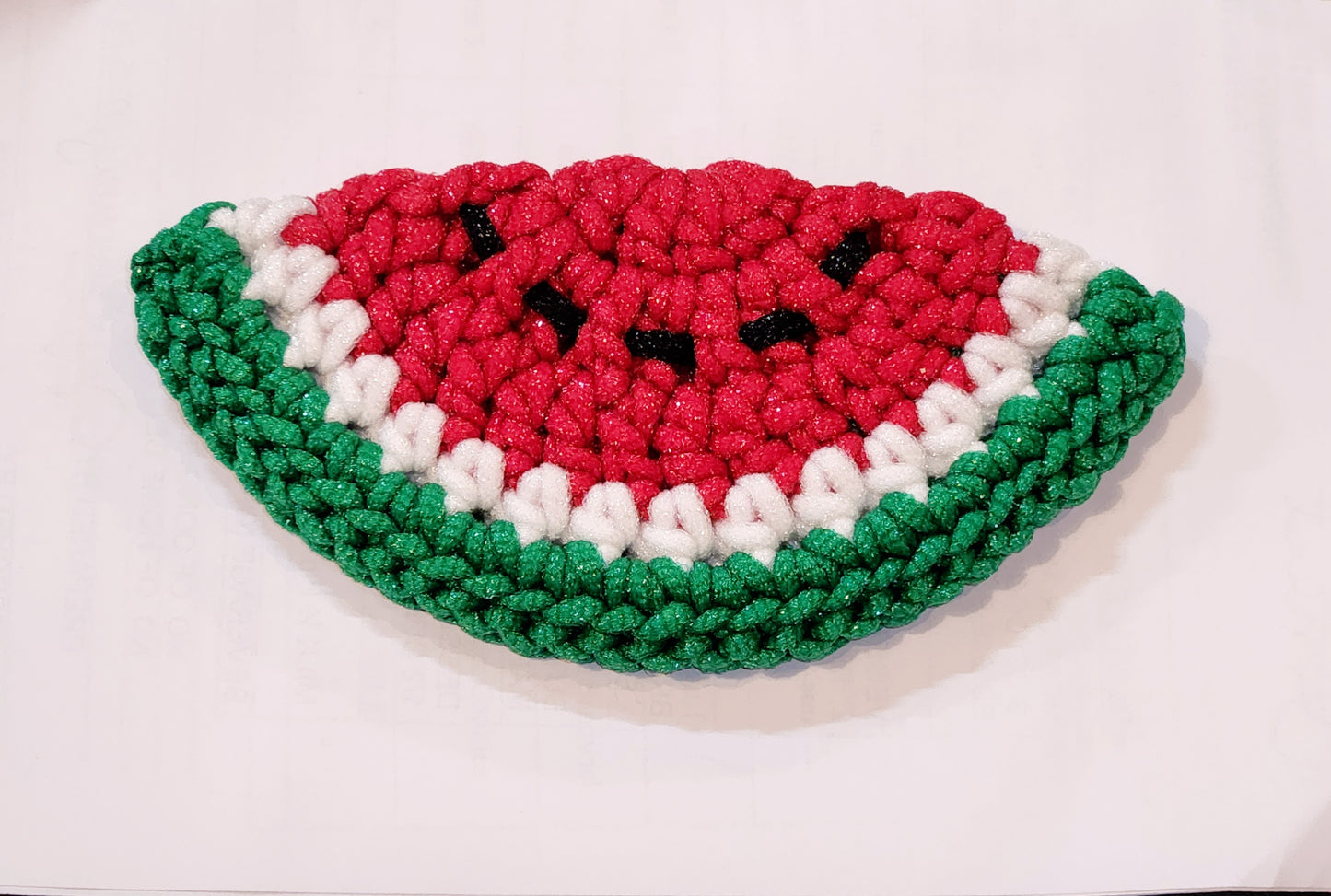 Watermelon Scrubbie