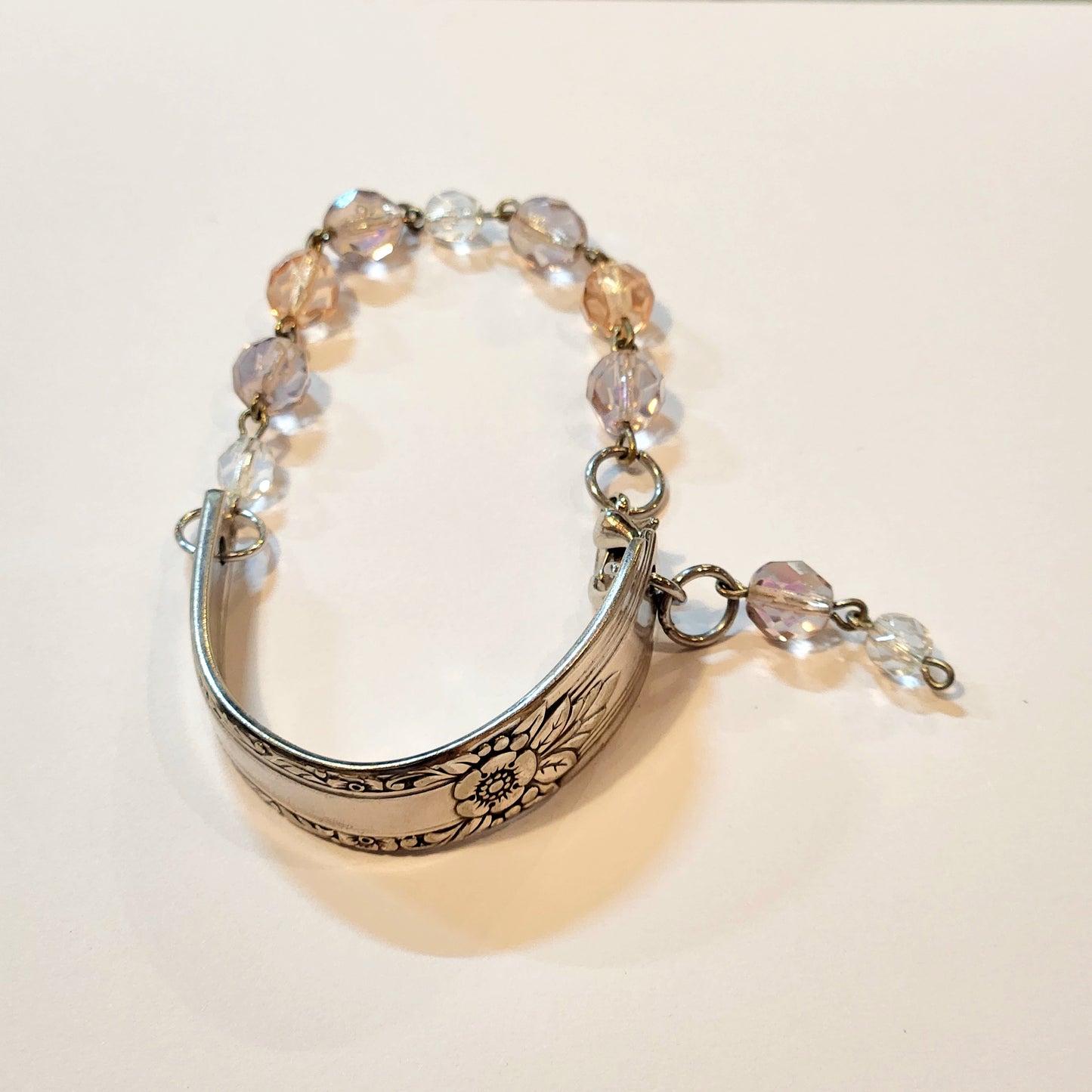 Beaded Silverware Bracelet
