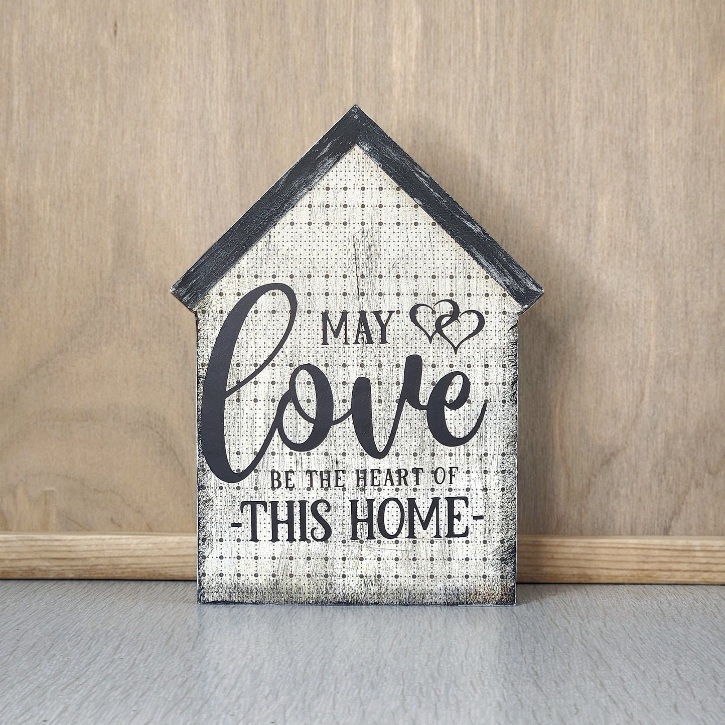 Wooden House Sign Decor - Variety