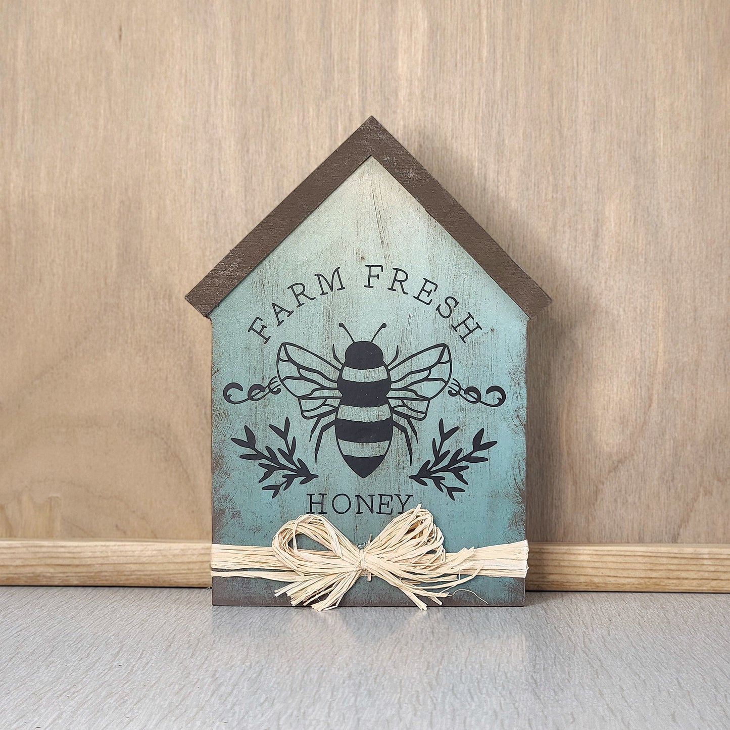 Wooden House Sign Decor - Variety