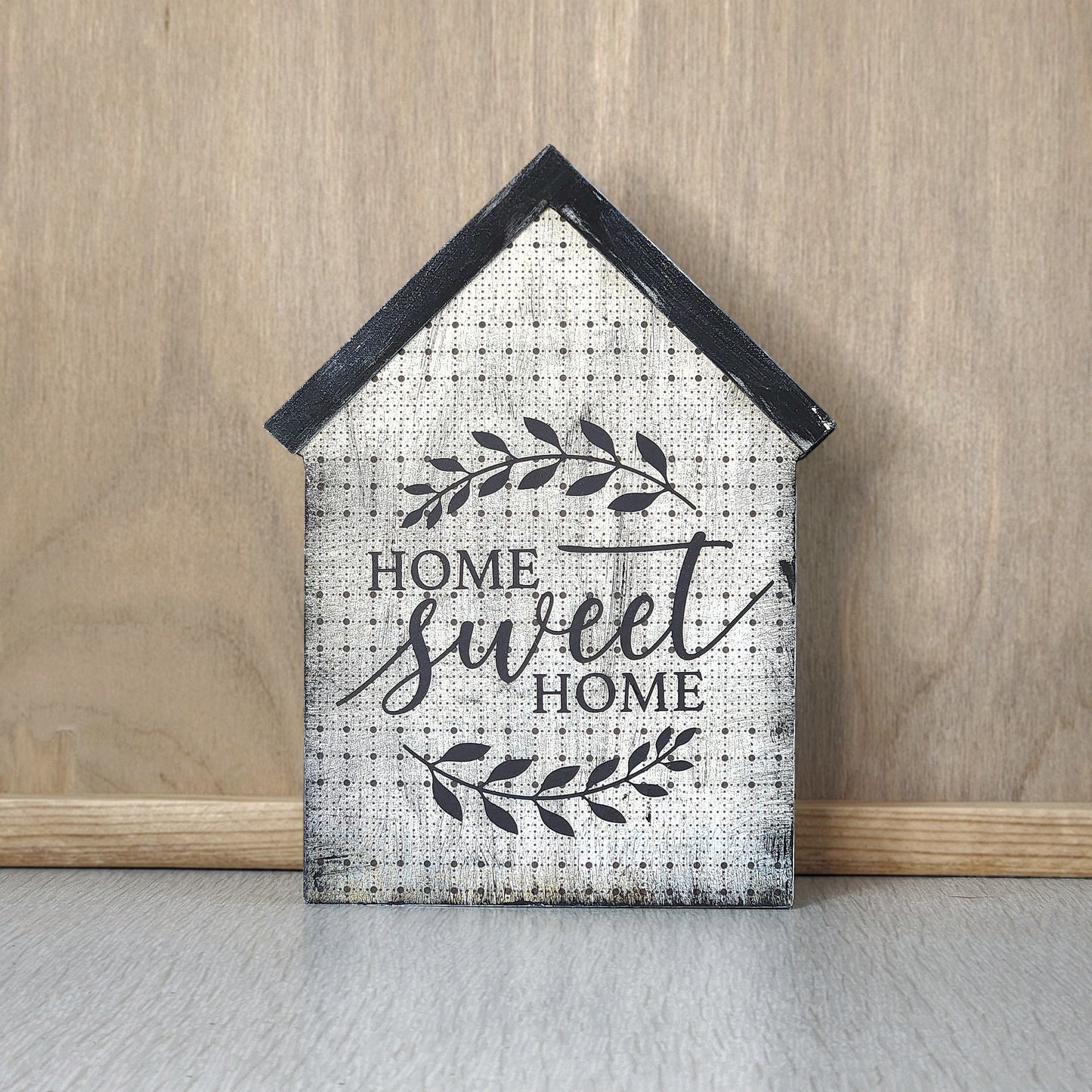 Wooden House Sign Decor - Variety