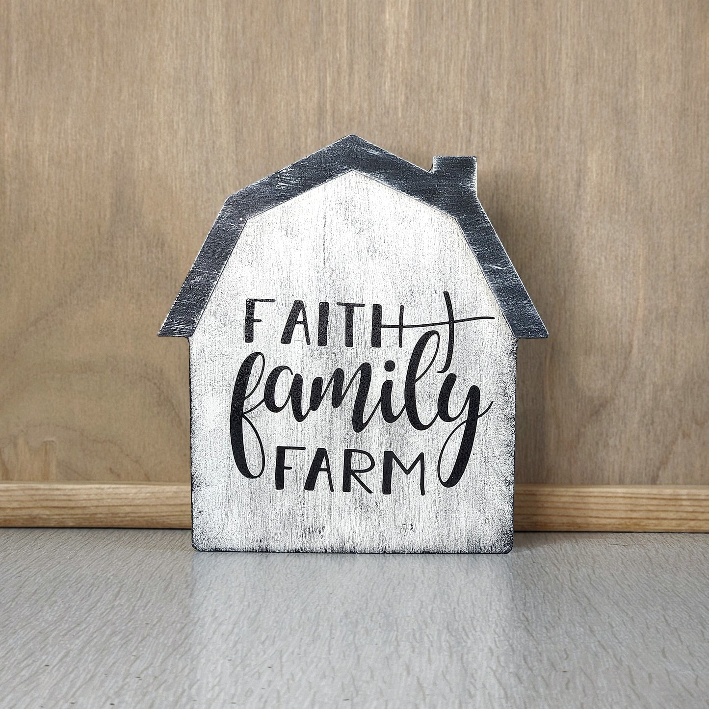 Barn House Wooden Shelf Decor - Variety