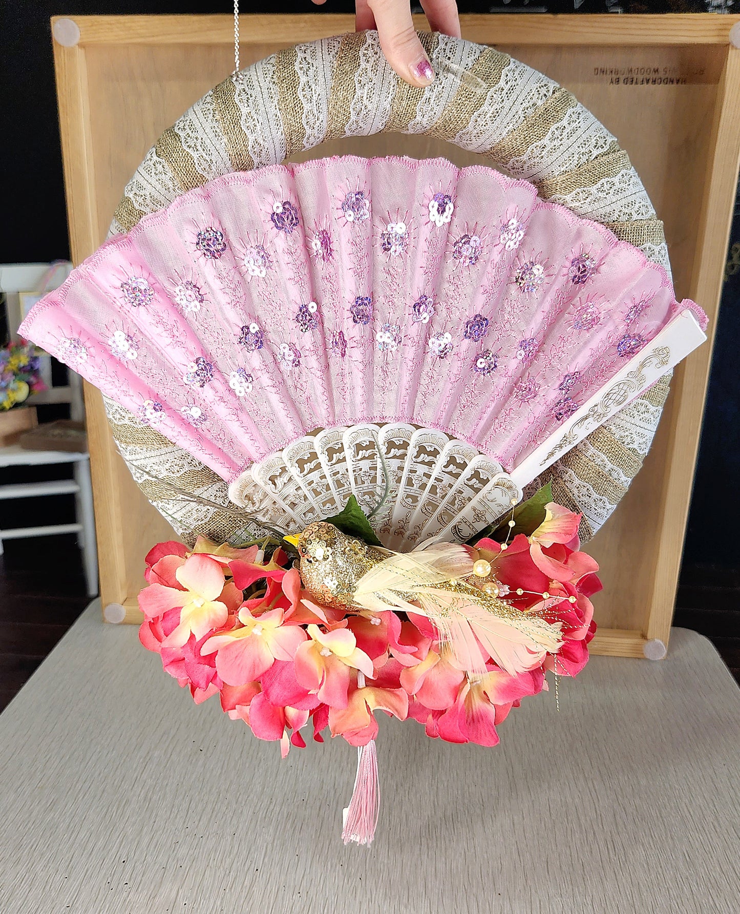Hand Wrapped Wreaths - Variety