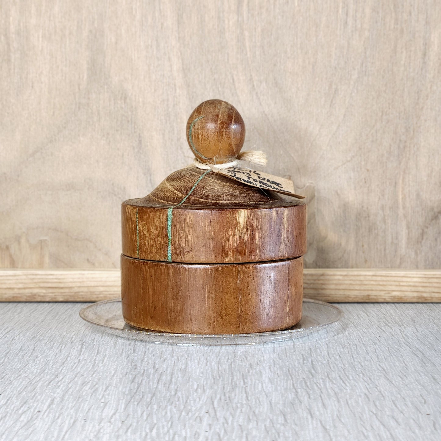 Wooden Bois De Arc Jewelry Holder