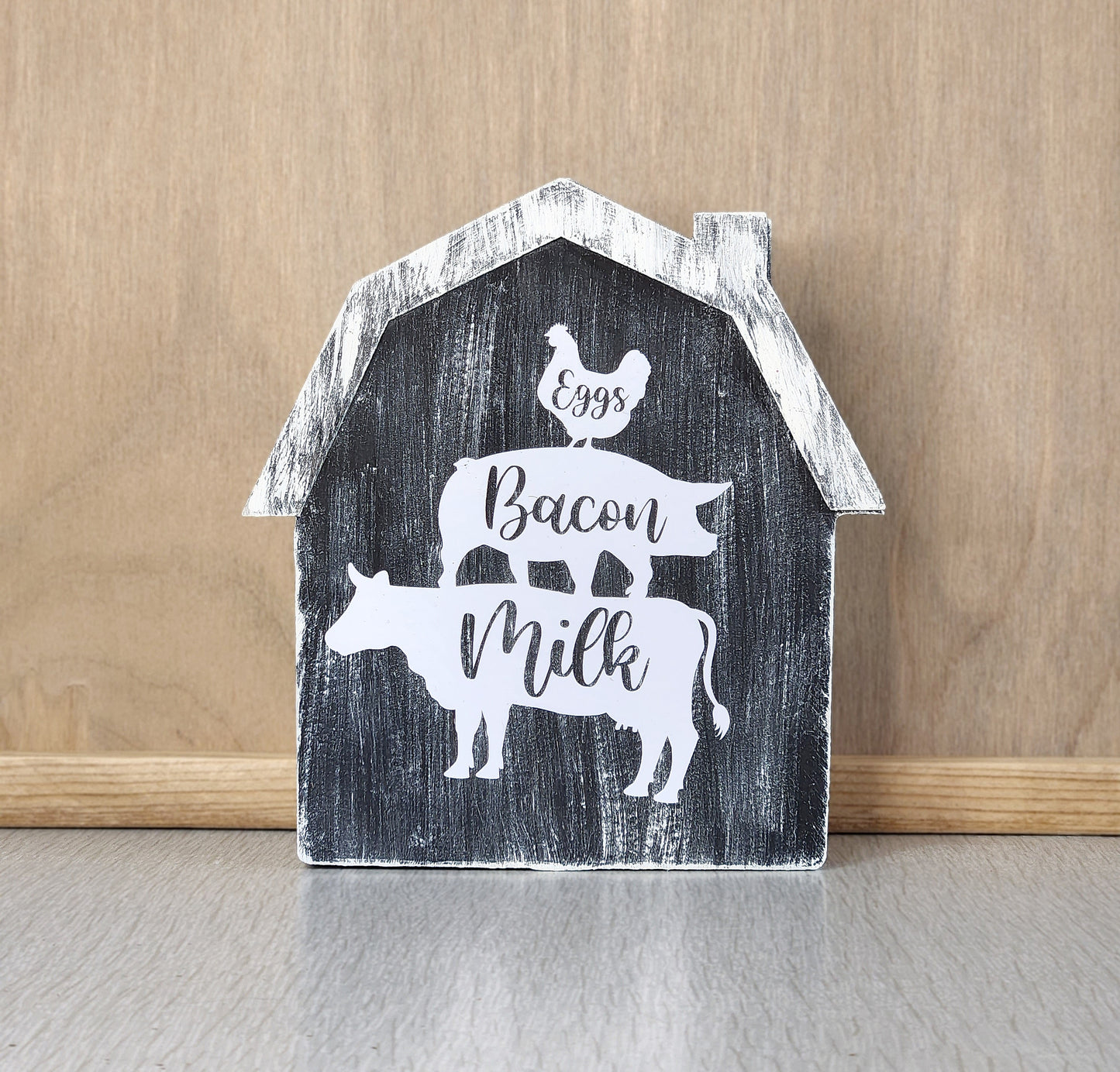 Barn House Wooden Shelf Decor - Variety