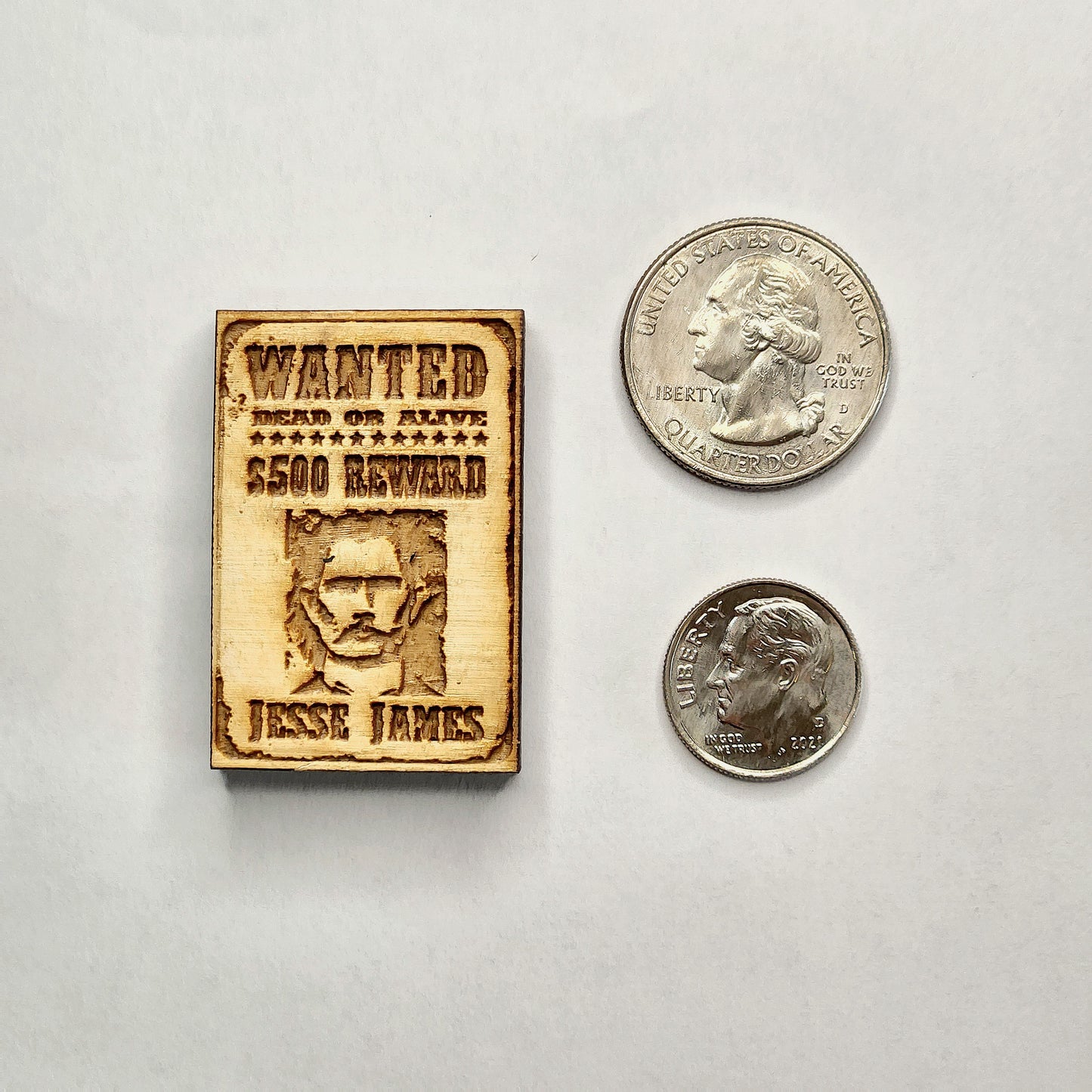 'Jesse James Wanted' Magnet