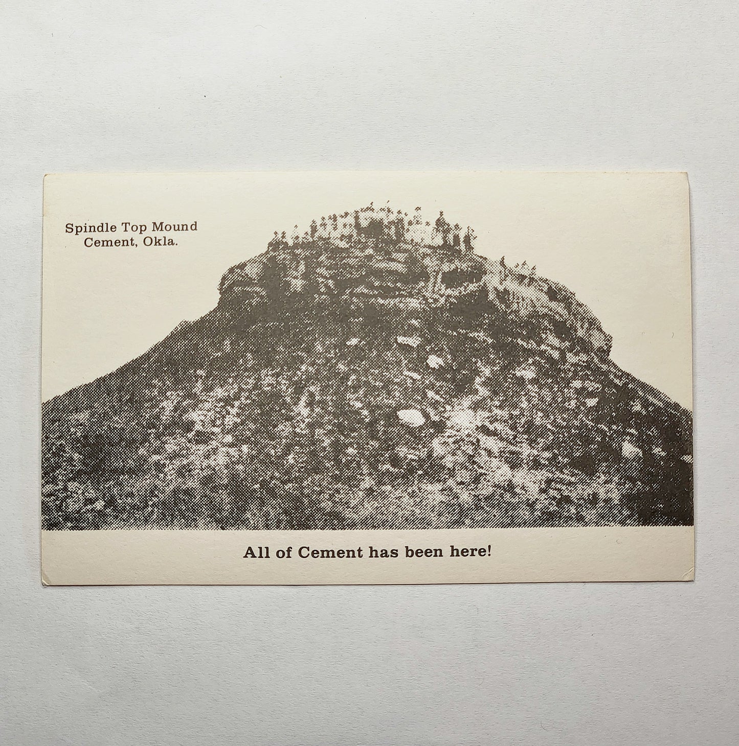 Cement Postcard