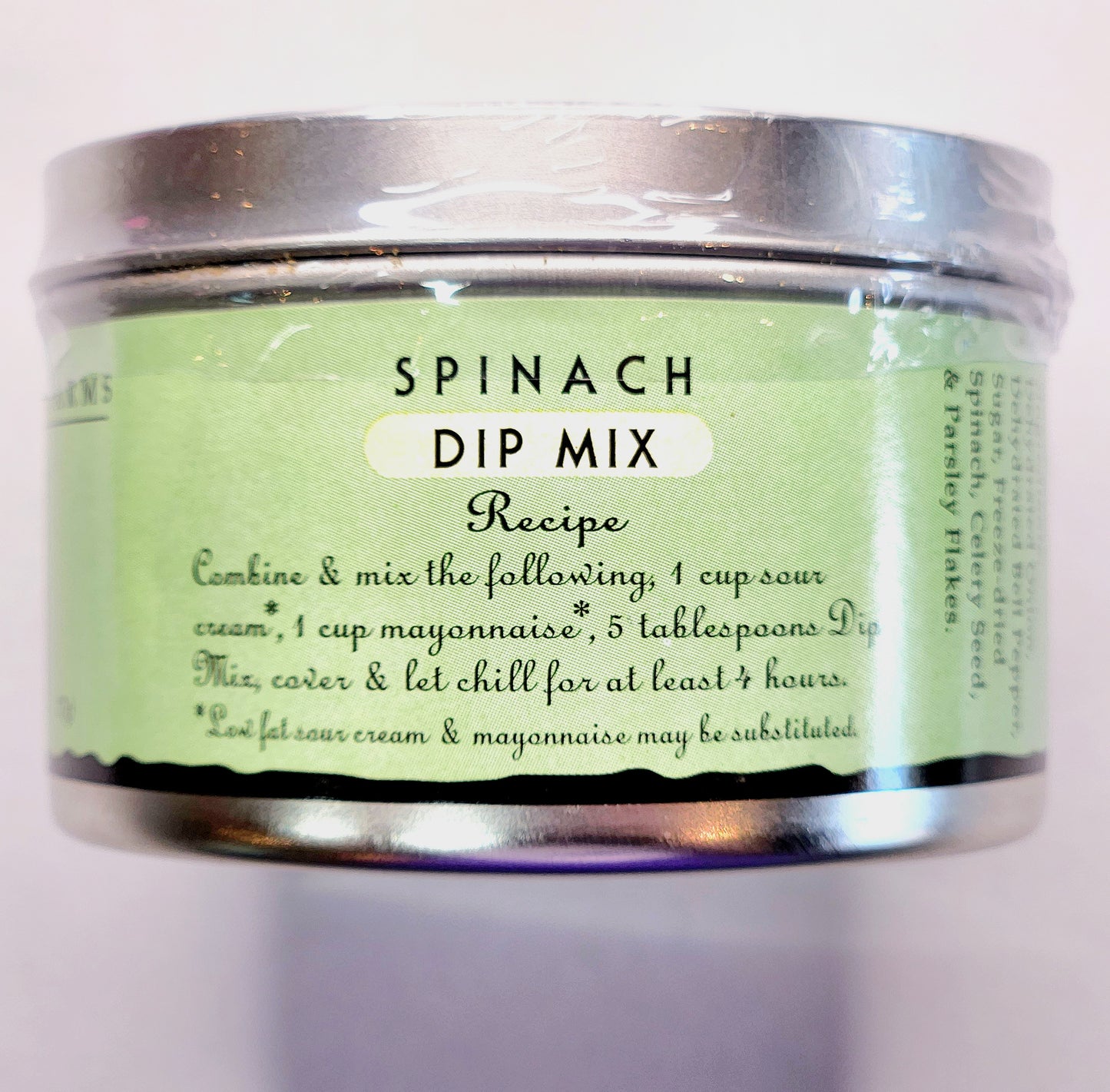 Spinach Dip - Pepper Creek Farms