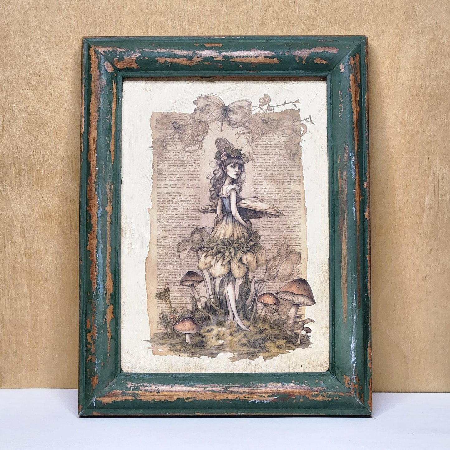 Vintage Fairy Frame Decor