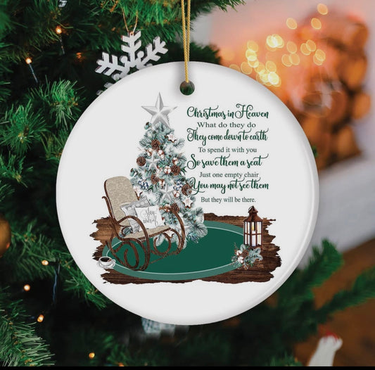 Christmas in Heaven Ornaments