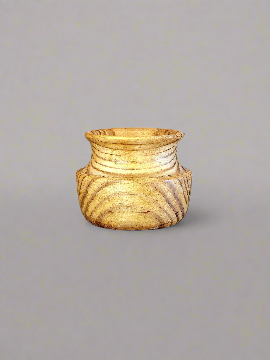 Mini Wooden Pine Vase