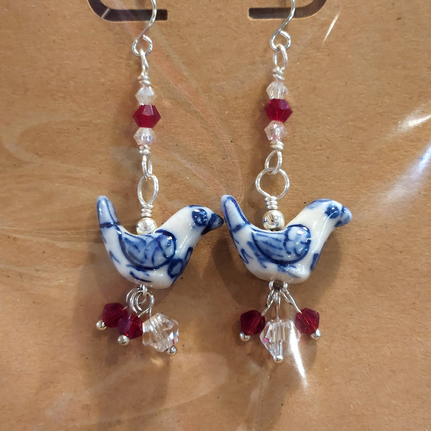 Cluster Jewel Chicken Earrings
