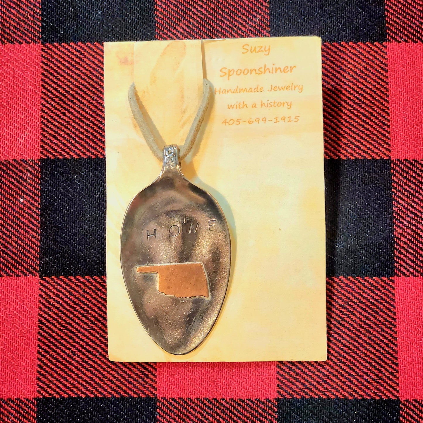 Oklahoma Spoon Necklace