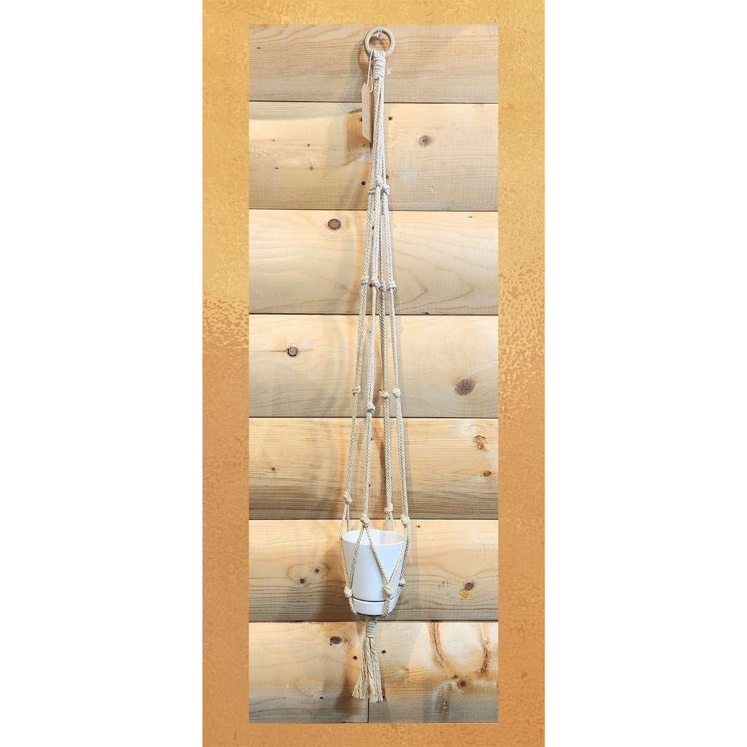 Macrame Plant Hanger 36"