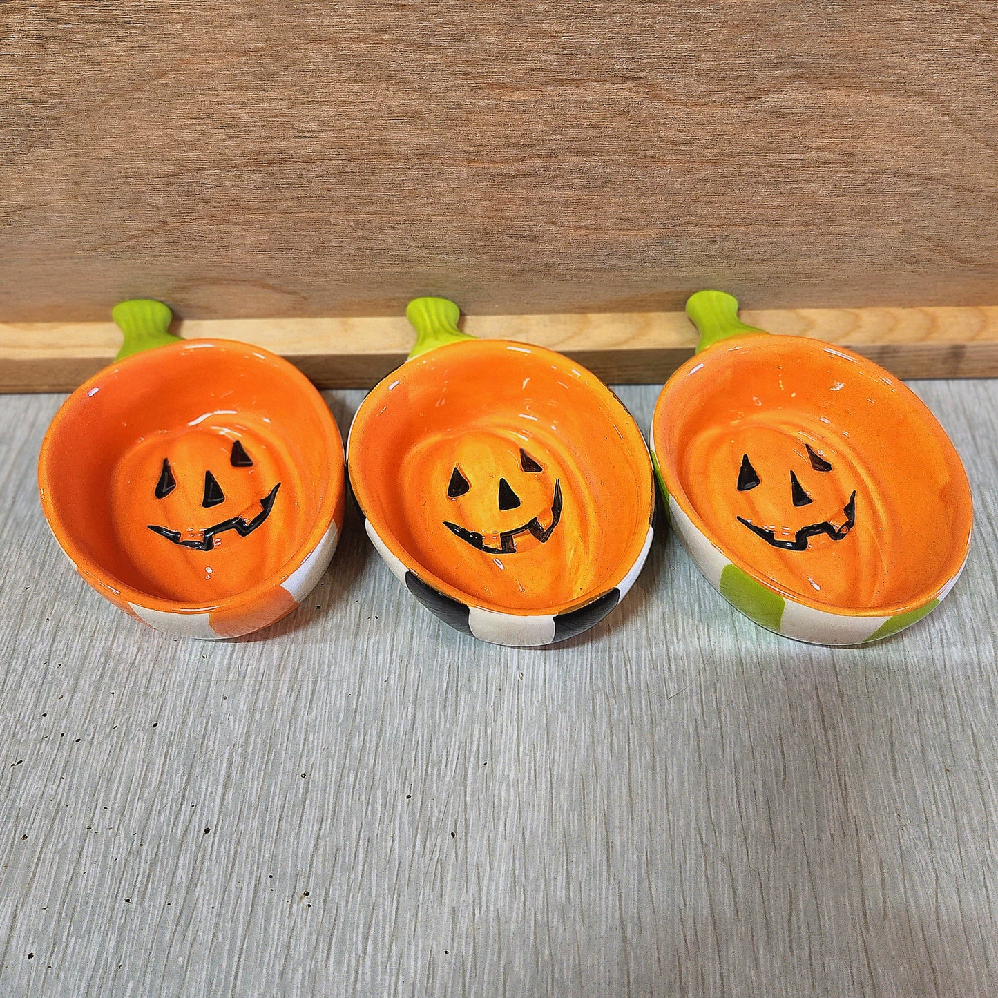 Pumpkin Dip Bowl Set