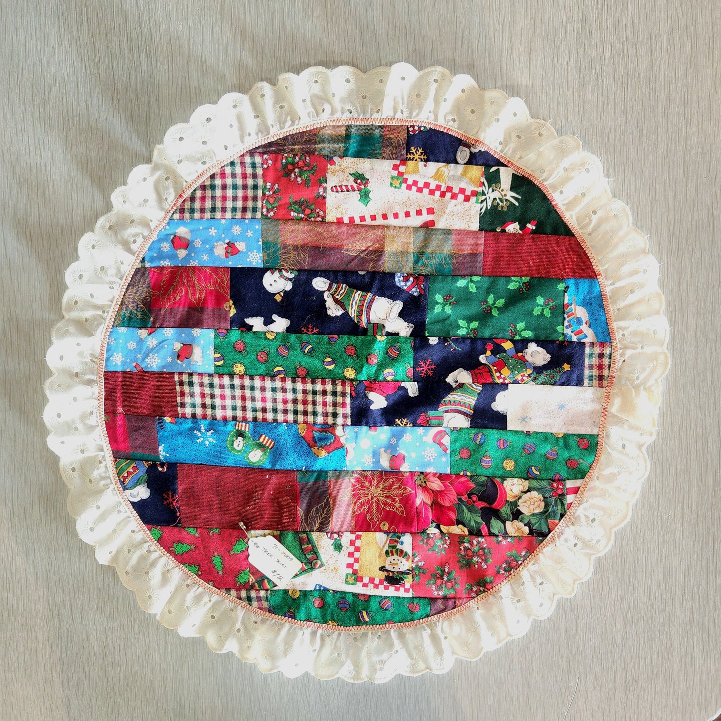 Small Fabric Tree Skirt