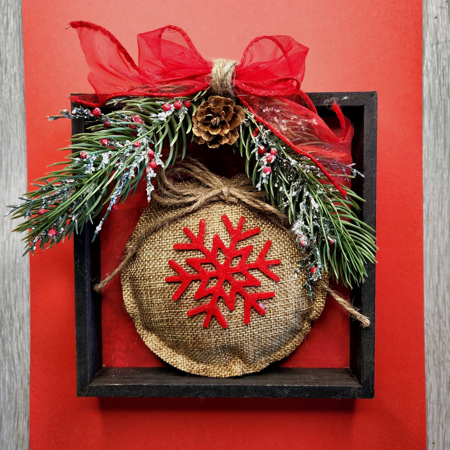 Christmas Shadow Box