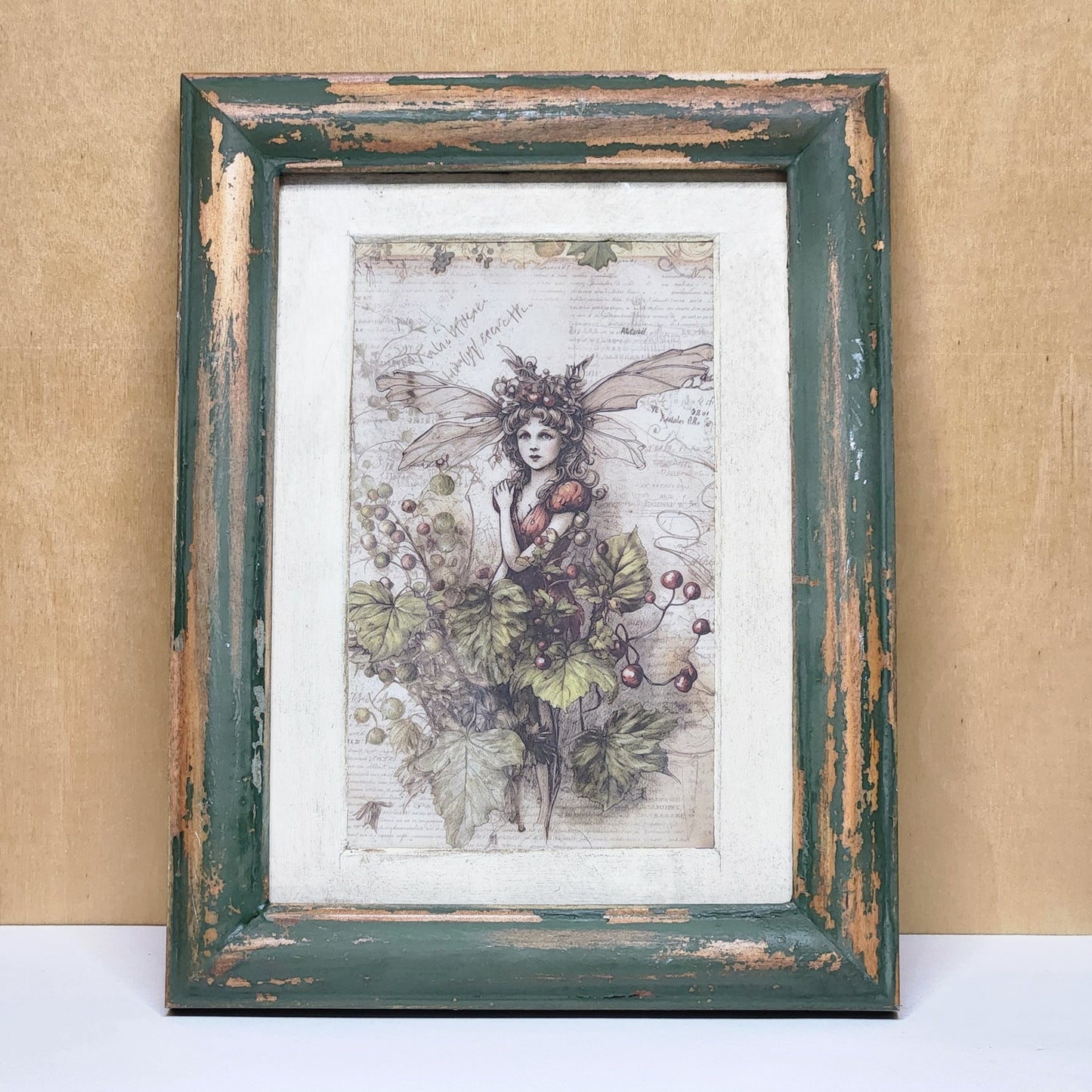 Vintage Fairy Frame Decor