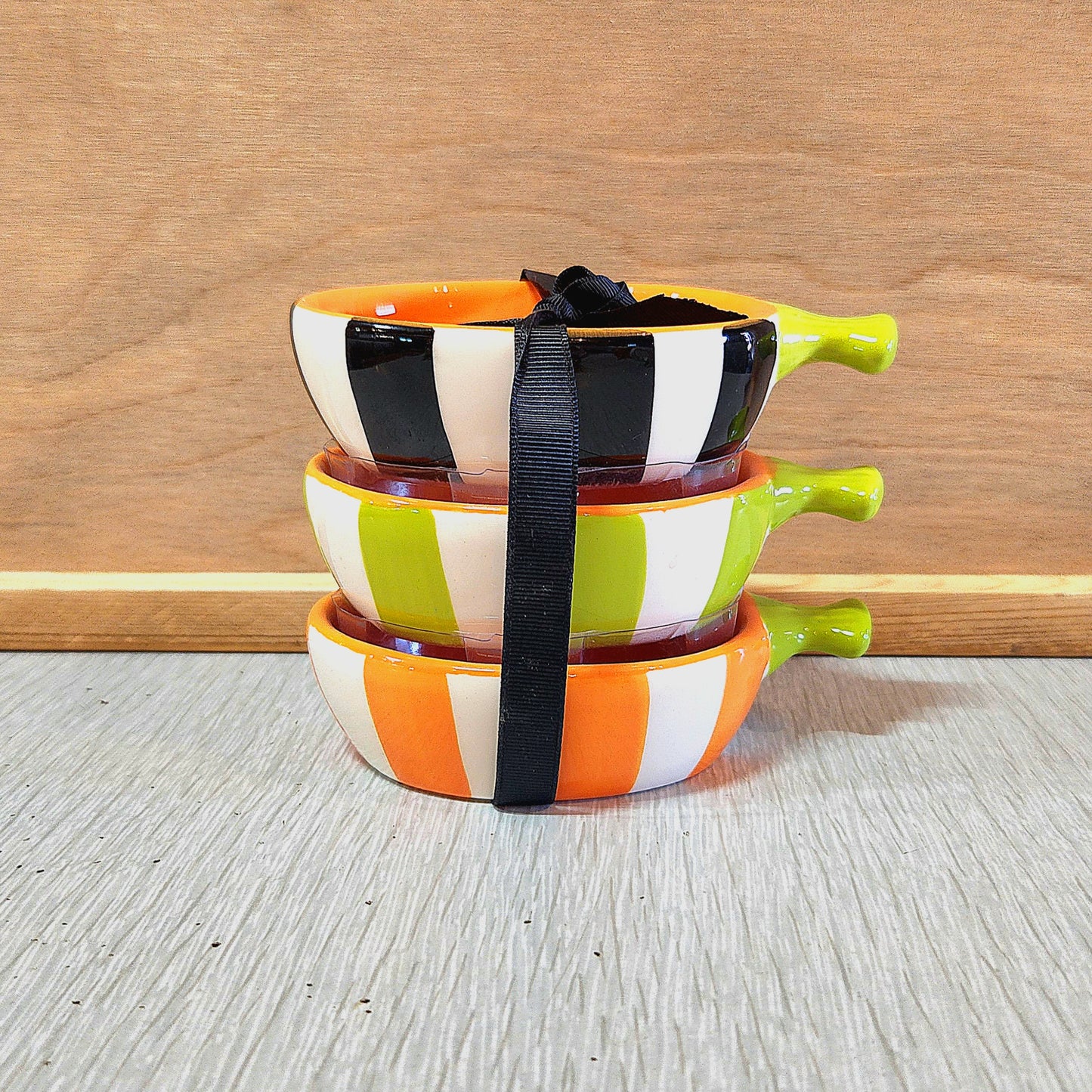 Pumpkin Dip Bowl Set