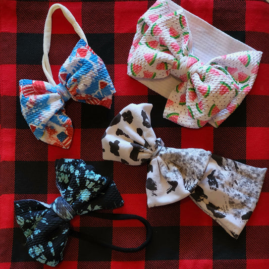 Hair-Bow Headbands