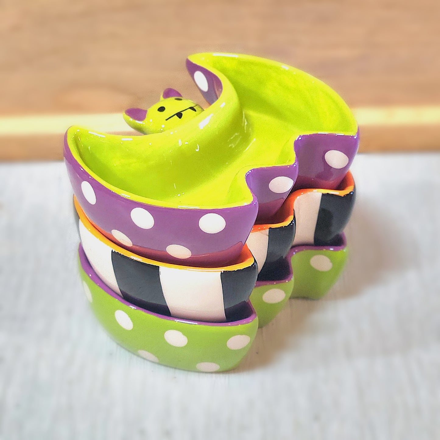 Bat Dip Bowls Decor - Set of 3