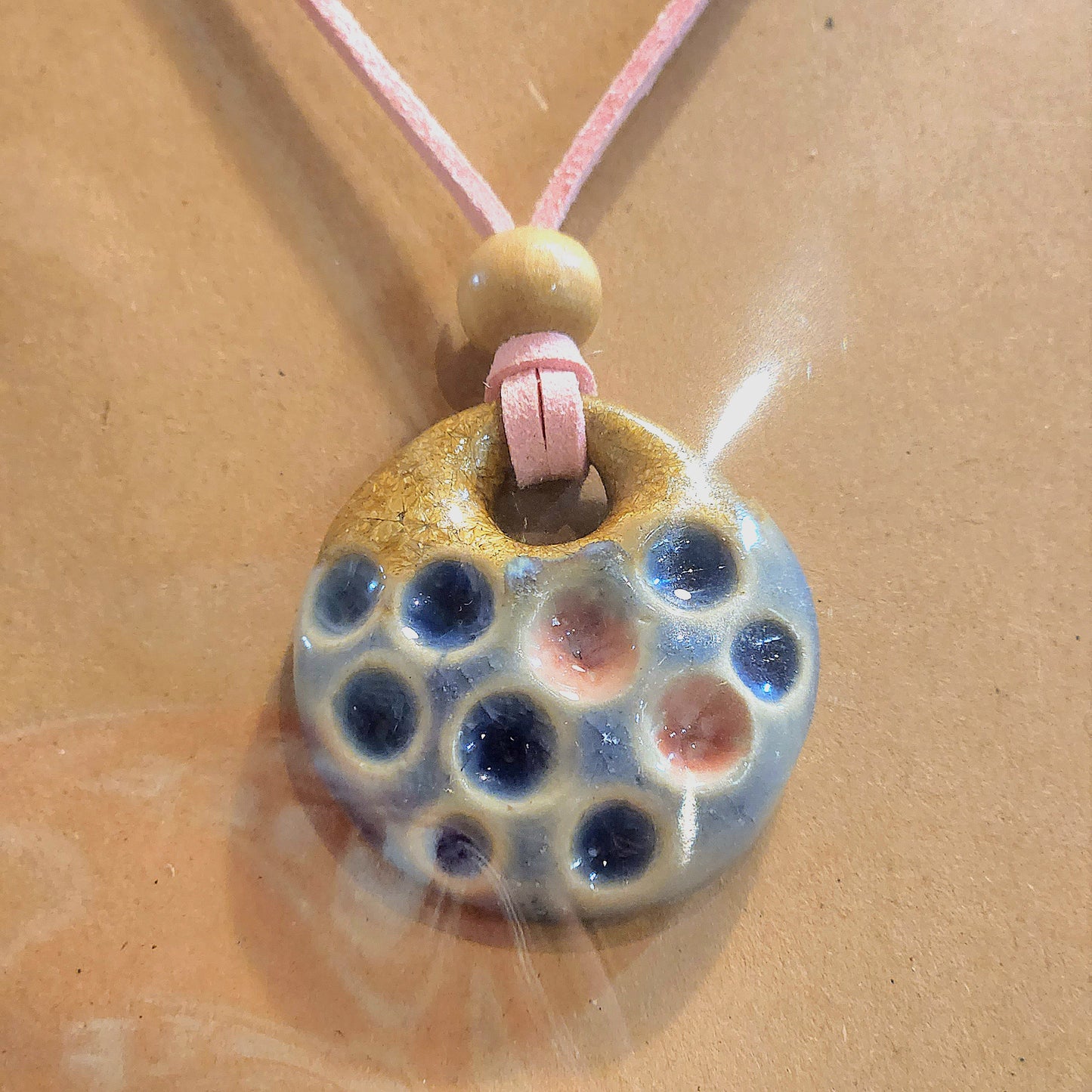 Porcelain Pendant Necklace