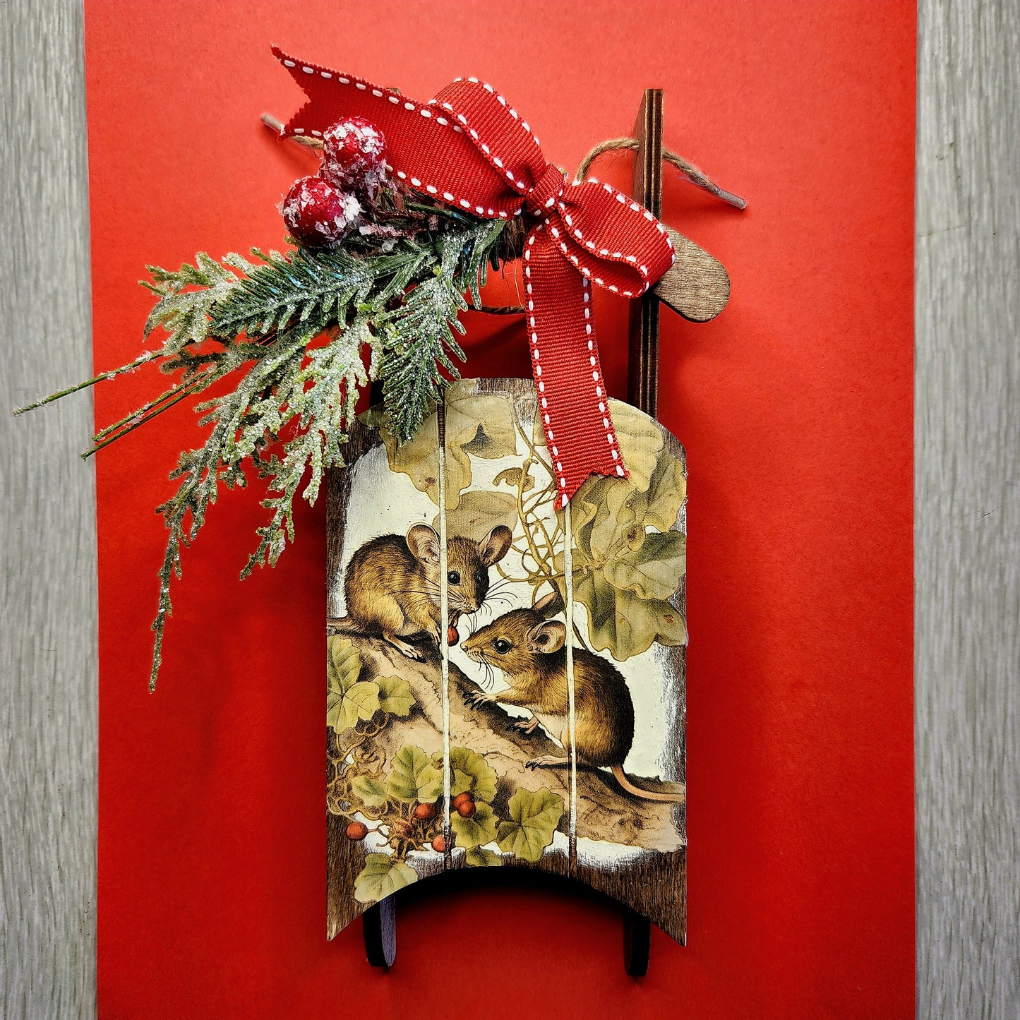 Sleigh Ornaments - Variety