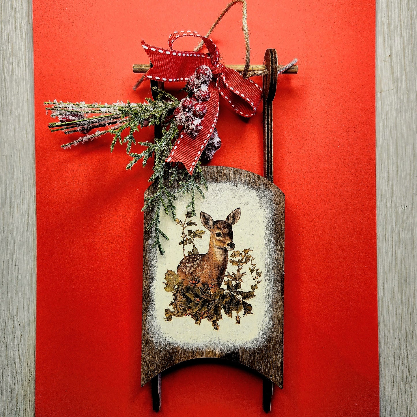 Sleigh Ornaments - Variety