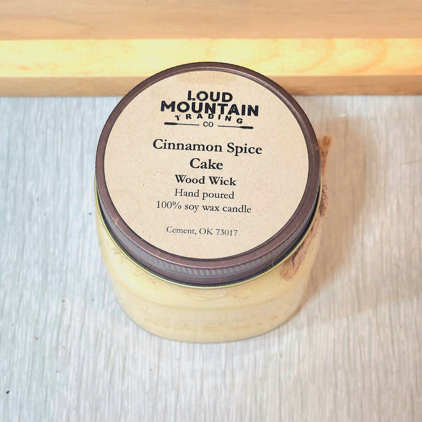 Cinnamon Spice Cake Candle