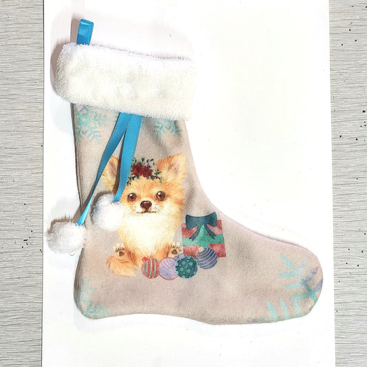 Small Christmas Stockings - Dogs