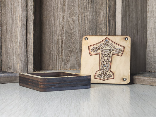 Magnetic Wooden Box