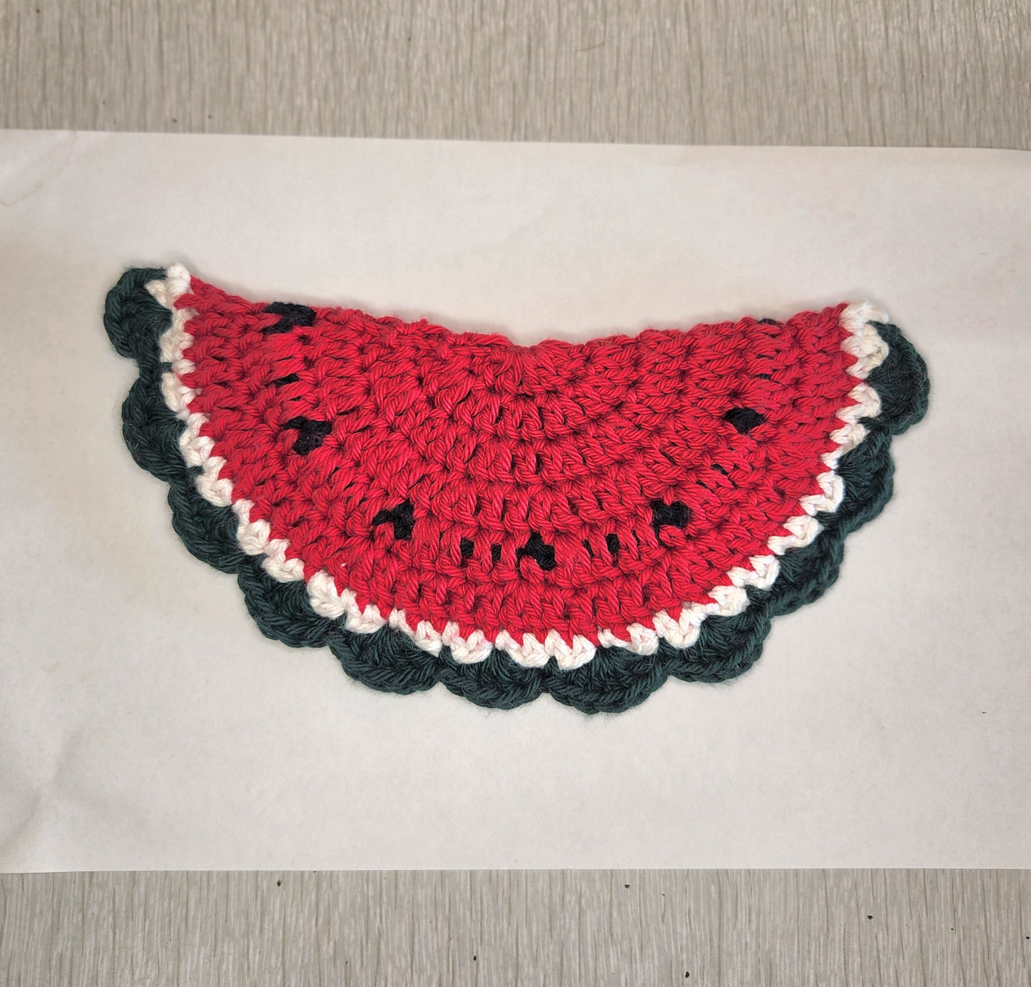 Crocheted Watermelon