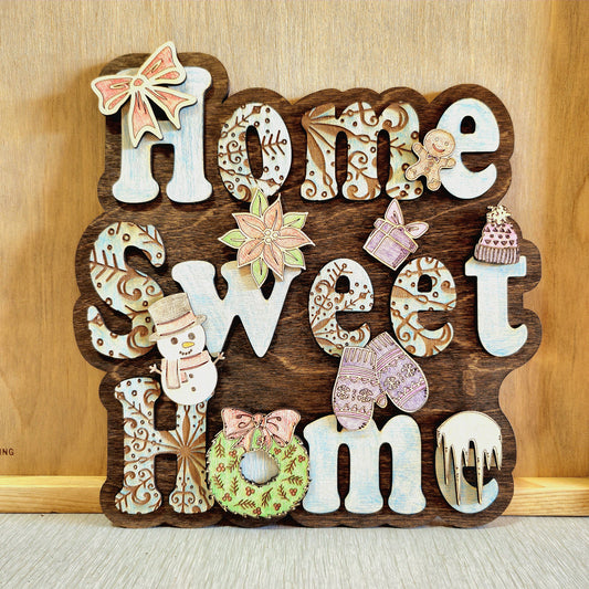 Home Sweet Home Christmas Decor