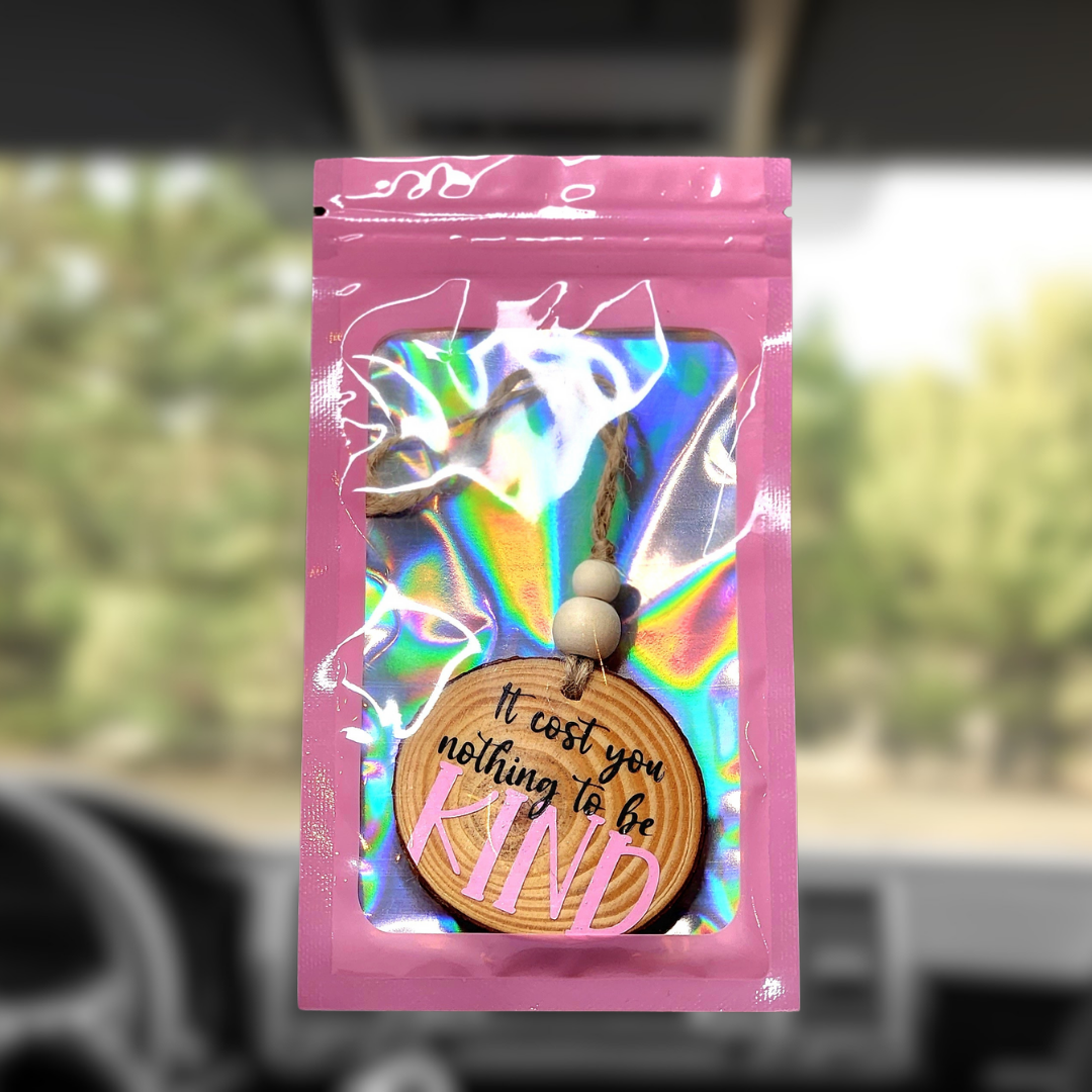 Rearview Wood Charm