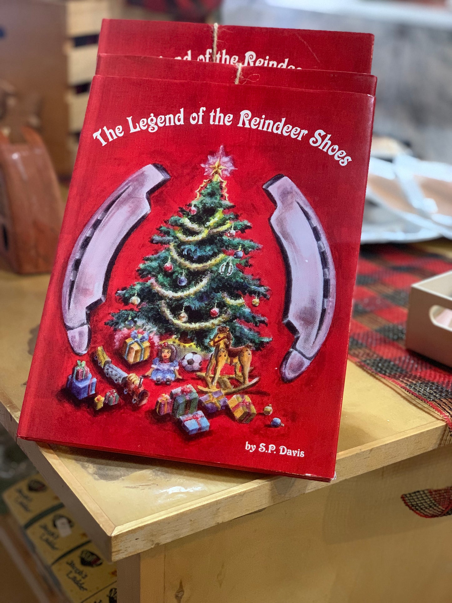 The Legend of the Reindeer Shoes Book by S.P. Davis