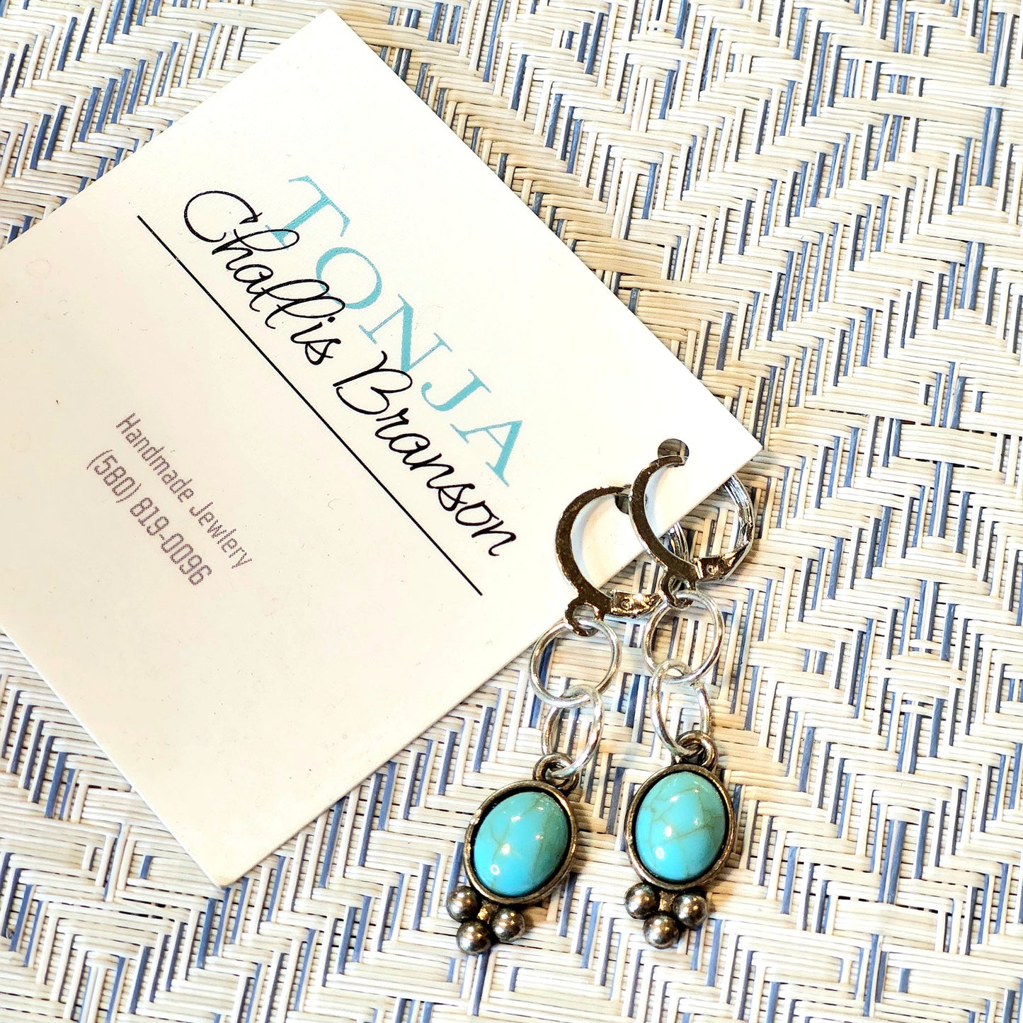 Turquoise Drop Earrings