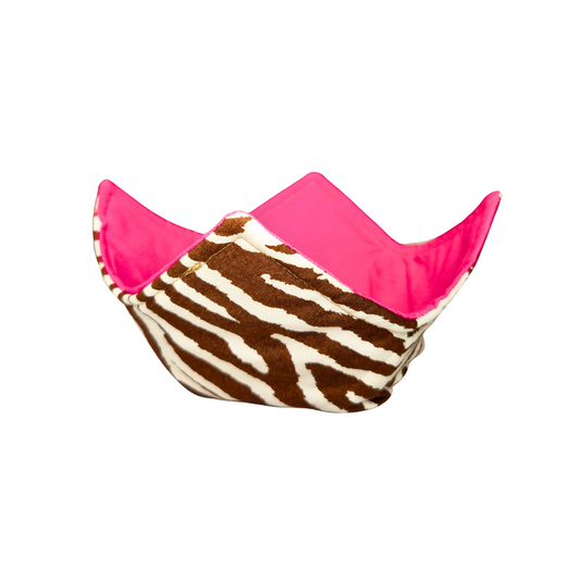 Zebra Hot Pink Bowl Cozy