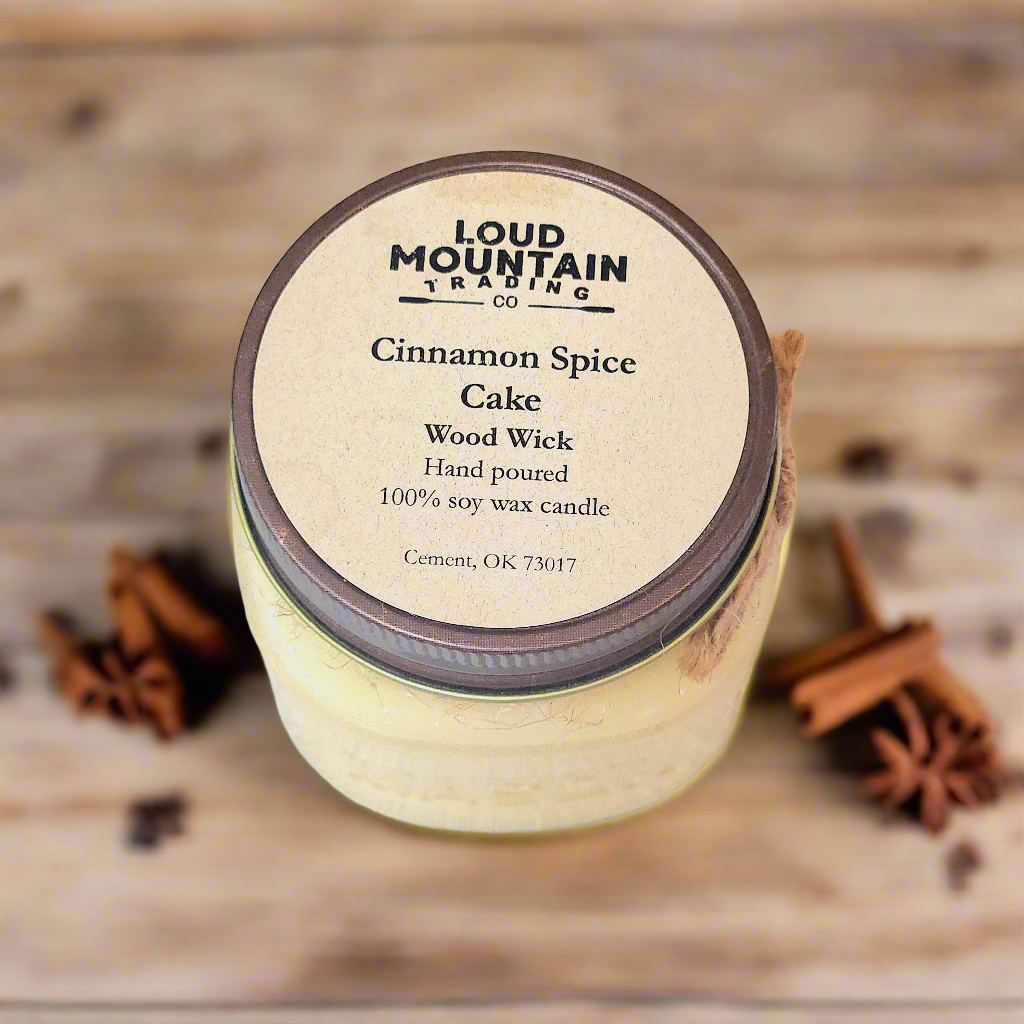 Cinnamon Spice Cake Candle