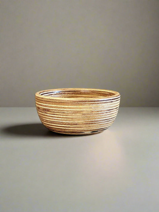 Small Wooden Pine Bowls