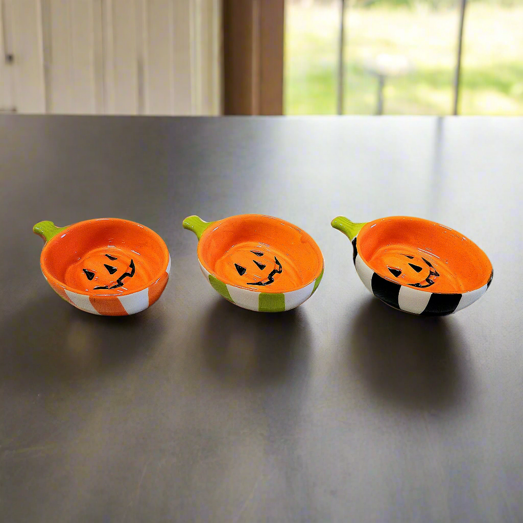 Pumpkin Dip Bowl Set