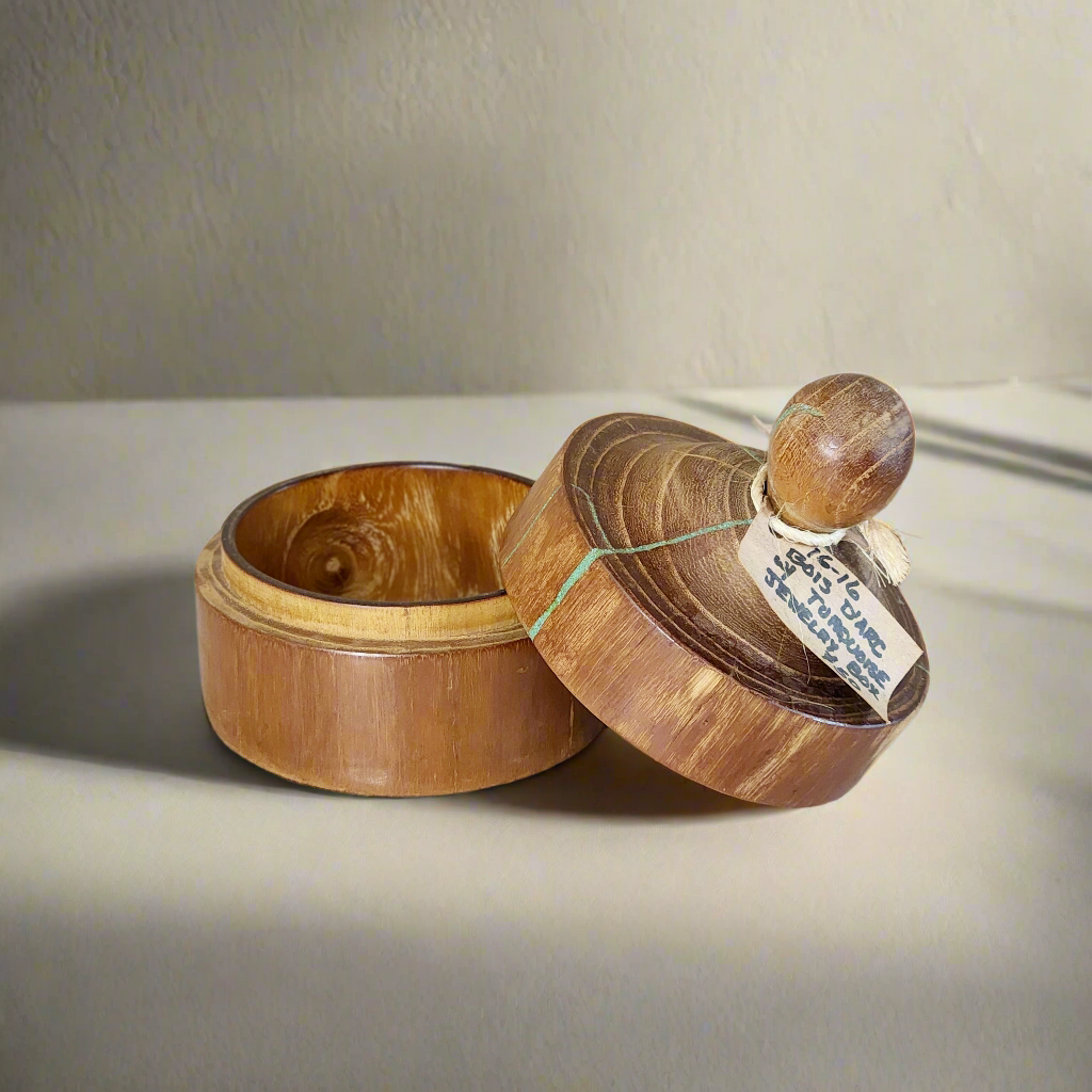 Wooden Bois De Arc Jewelry Case