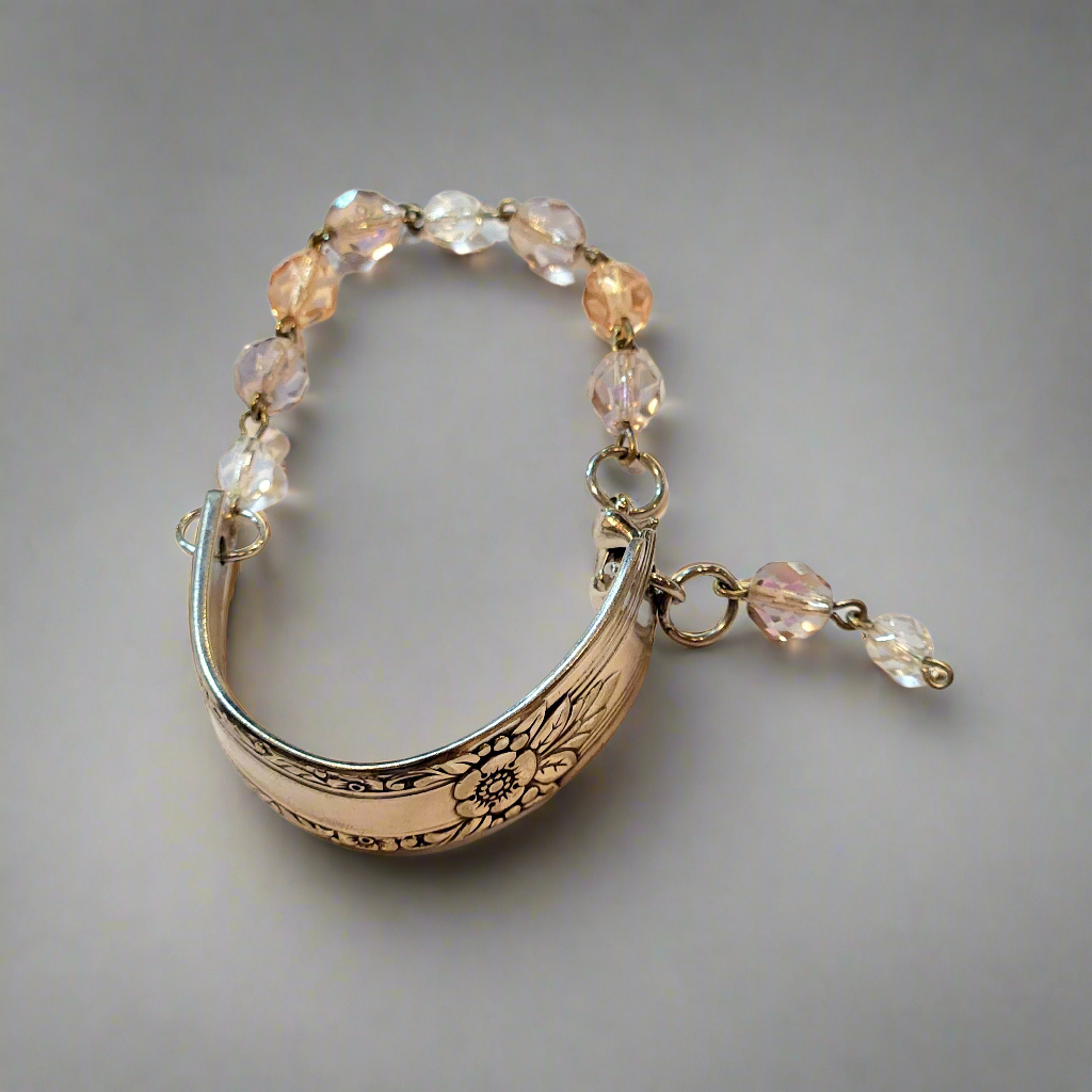 Beaded Silverware Bracelet