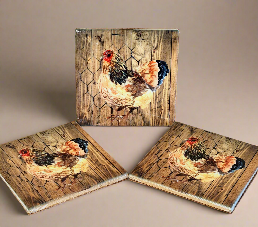 Single Rooster Coaster