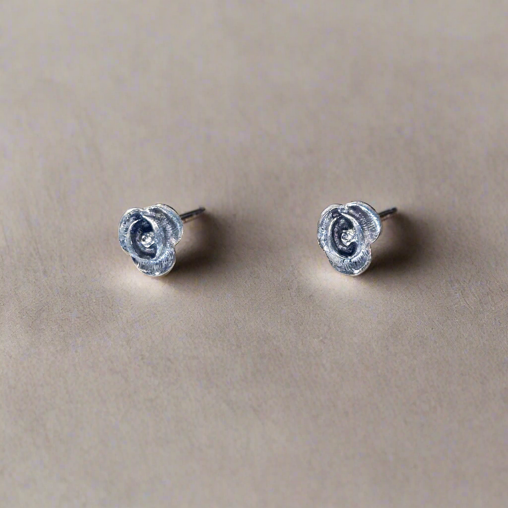 Rose Stud Earrings