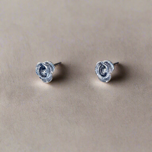 Rose Stud Earrings